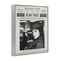 Stupell Industries The Daily Wink Magazine Framed Giclee, design by A Barefoot Stylist